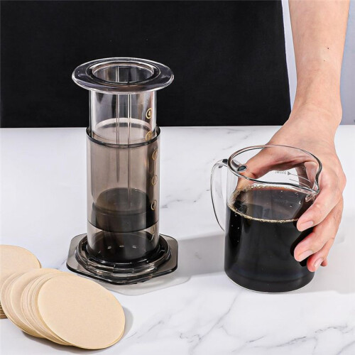600 St Utbyteskaffefilterpapper Kaffefilter Engångspappersfilter för Espressomaskin Moka Pot Filterpapper 1