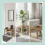 Bamboo Bathroom Stool - Seating & Storage Solution 5