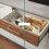 Bamboo Cutlery Tray, 5 Compartments, Space-Saving Design 3