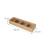 Bamboo Cutlery Tray, 5 Compartments, Space-Saving Design 4