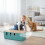 Cable Storage Box with Wooden Lid for Socket Strips 5