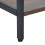 Industrial Console Table with Drawers and Shelves 7