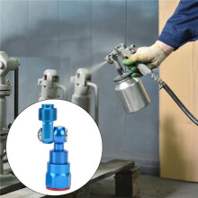 2 Stuks 7/8 Inch F-7/8 Inch M Airless Spuitmachine Draaikoppeling Adapter Zilver Draaikoppeling voor Wagner/ Verfspuit