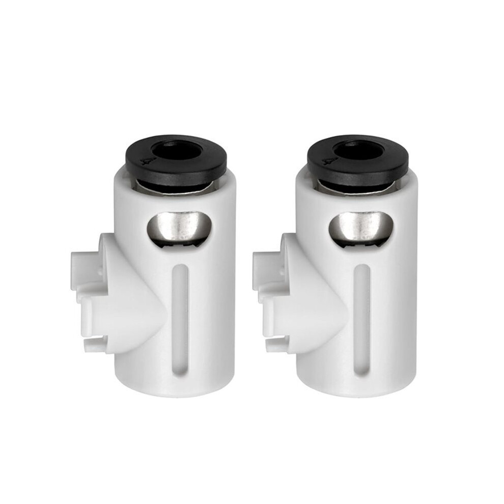 2 Pack A1mini Feed Pipe Connector, Ptfe Tube Connector For A1mini 3D Printer - Upgraded Ceramic Guide Ring 4711453683493