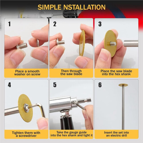 7Inch Inside PVC Pipe Cutter Tool for Drill, Adjustable Depth Internal Pipe Cutter with Handle and Grit Wheel