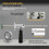 7Inch Inside PVC Pipe Cutter Tool for Drill, Adjustable Depth Internal Pipe Cutter with Handle and Grit Wheel 5