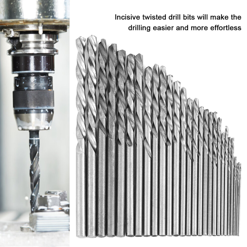 0.8-1.5mm HSS Drill Bit Set of 16