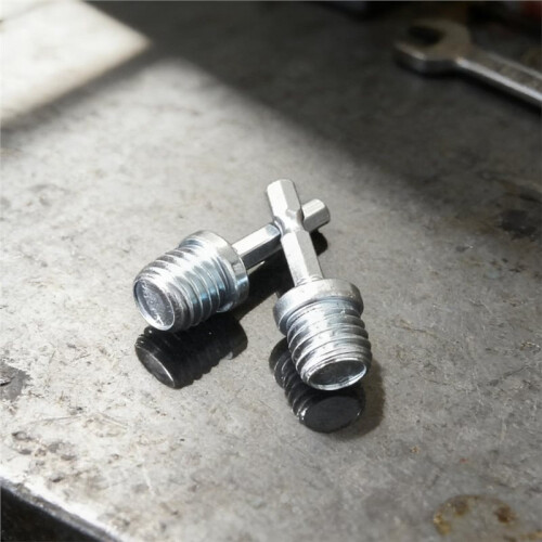 Electric Drill Angle Grinder Connecting Rod Screw 6.5mm Thread Adapter Hexagon Rod Conversion Bar Chuck Connector Tool