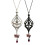 Modieuze Forward Hexagram-ketting met geometrische hanger-Zilver 2