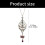 Modieuze Forward Hexagram-ketting met geometrische hanger-Zilver 4