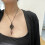 Modieuze Forward Hexagram-ketting met geometrische hanger-Zilver 5