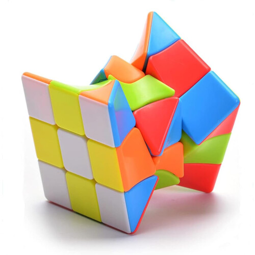 Stickerless Speed Cube 3x3 with Smooth Turning, Durable Design and Anti‑Pop Stability System 2