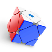 HELLOCUBE Magnetic Skewb Speed Cube 32 Magnets Stickerless Puzzle Toy for Beginners and Pros