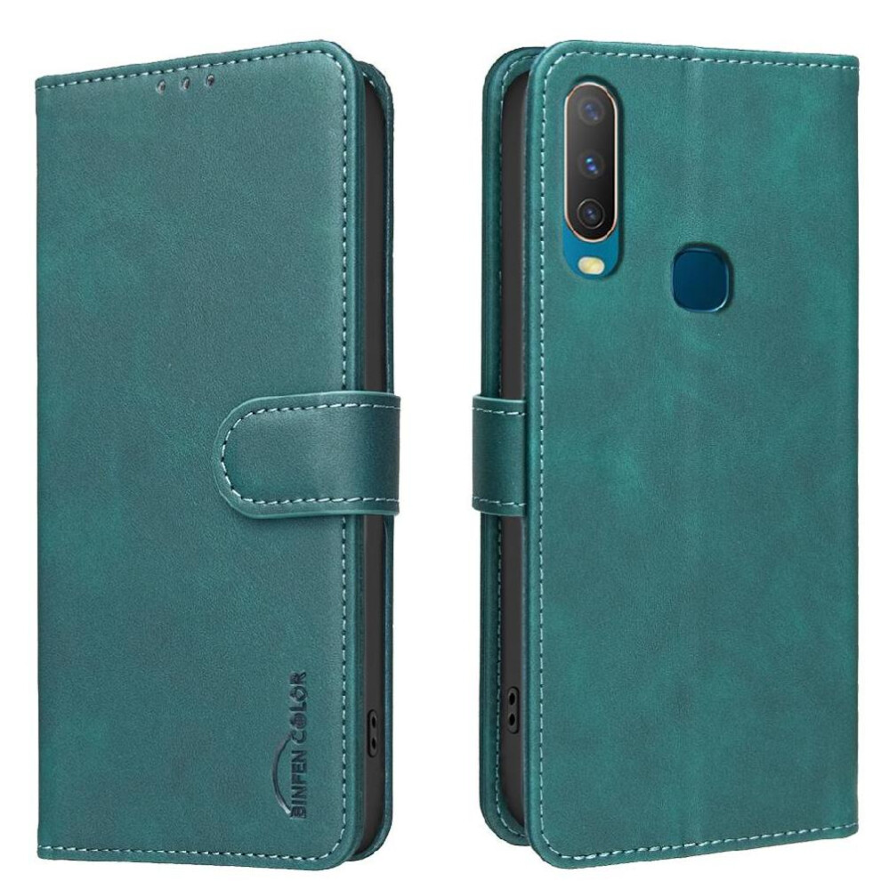 () Phone Case For Vivo Y12 Convenient Kickstand Rfid Blocking Protection Drop Protection All Round Shockproof 764563347421