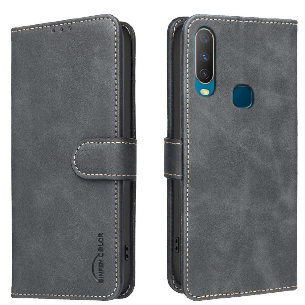 Phone Case For Vivo Y12 Convenient Kickstand Rfid Blocking Protection Drop Protection All Round Shockproof 764563347391
