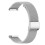 Stainless Steel Mesh Loop Replacement Band with Double Lock Clasp Quick Release Silver for Garmin Venu X1 1