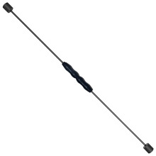 Fitness Bar Elastic Workout Bar with Vibration Training Mode, Full Body Activation, Non‑Slip Grip for Home Gym