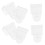 6pcs Curtain Brackets for Ceiling Mount Easy Installation Durable Support SpaceSaving Home Decor 1