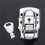 Metal Cabinet Latch with Key, Adjustable Toggle Latch Lock for Tool Box, Secure Door Closure 76x45mm 2