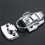 Metal Cabinet Latch with Key, Adjustable Toggle Latch Lock for Tool Box, Secure Door Closure 76x45mm 4