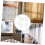 6pcs Curtain Brackets for Ceiling Mount Easy Installation Durable Support SpaceSaving Home Decor 2