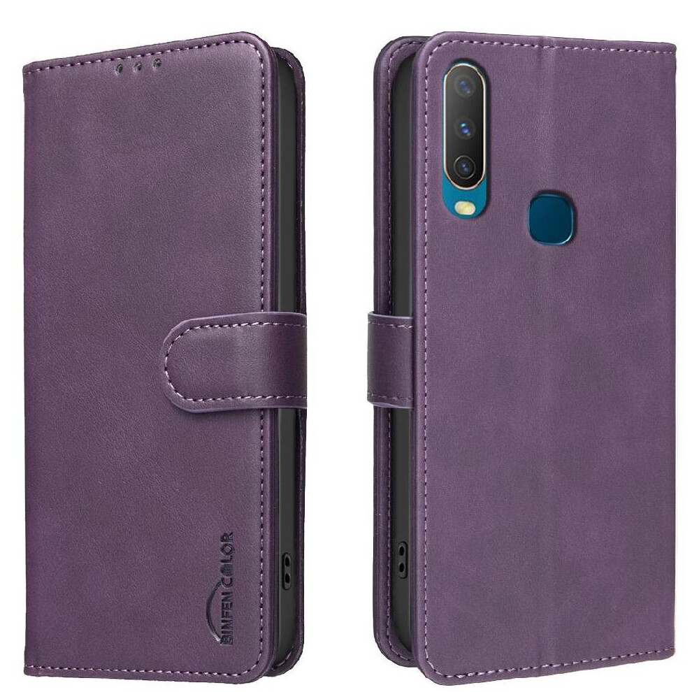 () Phone Case For Vivo Y15 All Round Shockproof Drop Protection Convenient Kickstand Rfid Blocking Protection 764563347490