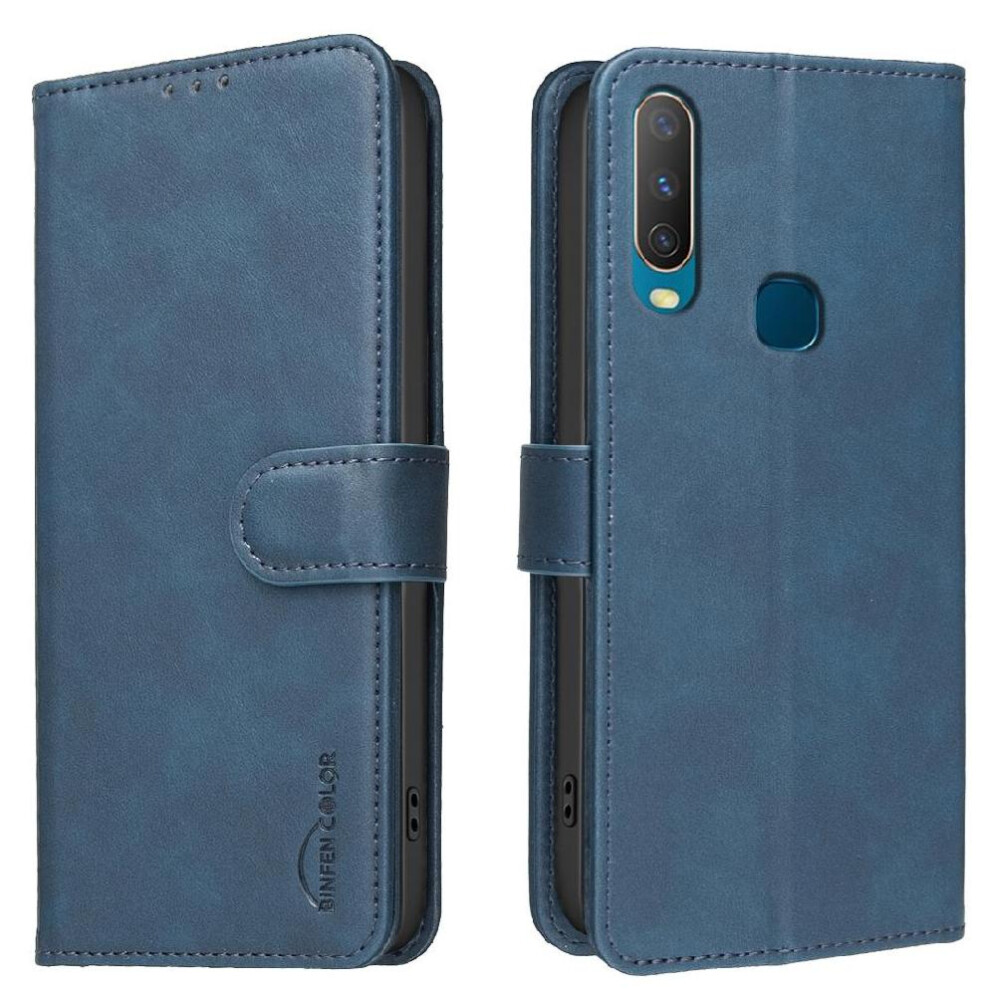 () Phone Case For Vivo Y15 All Round Shockproof Drop Protection Convenient Kickstand Rfid Blocking Protection 764563347469