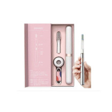(Pink) Miroshine Electric Toothbrush IPX7 Waterproof - Rechargeable Sonic Toothbrush with Travel Case