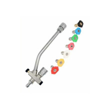 (D) Dual Purpose Switch Snow Foam Dual Gun Pressure Washer 1/4 Quick Connect Soap Cannon Pressure Washer Connect Adapter