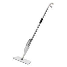 360 Spin Flat Mop for Wet and Dry Cleaning, Hands Floor Cleaning Mop with Reusable Pads (40x12cm)