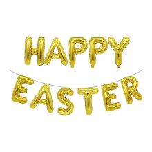 Decorative Balloon Set, Easter Balloon Set, 16 Inch Foil Letters, Party Supplies