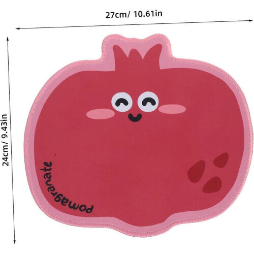Fruit Pattern Mouse Pad for Computer Office Decoration, Soft and Anti-slip Surface 1