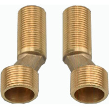Offset Connection Tub Shower Faucet, Brass Elbow Reducer, Adjustable Swing Arm, 1/2 3/4 Offset Connection, 1/2 3/4 Offset Connection, Gold A