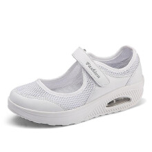 Comfortable Working Nurse Shoes Non-slip Adjustable Breathable Walking Buffer Fitness Casual Nursing Orthotic Lightweight Shoes Arthritis, Diabetes He
