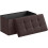 30 Inch Folding Storage Ottoman Bench with Lid 1