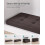 30 Inch Folding Storage Ottoman Bench with Lid 6