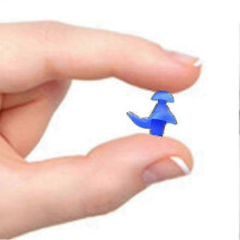 (Pink) 2 Pairs Waterproof Silicone Earplugs for Swimming Diving Surf Soft Comfortable (PrettyJ)