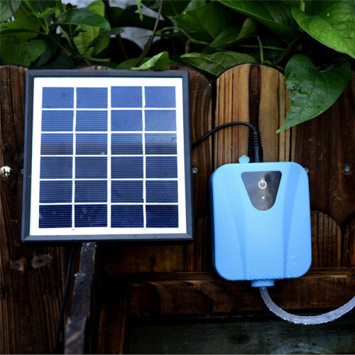 Solar Powered Oxygenator Pond Water Oxygen Pump Air Pump Aerator Fish 1