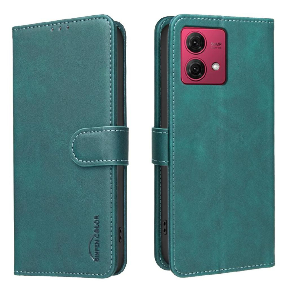 Phone Case For Motorola Moto G84 5G Rfid Blocking Protection All Round Shockproof Drop Protection Convenient Kickstand 764563347667
