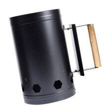 Charcoal Chimney Starter for Grill, Fast Ignition No Lighter Fluid, Durable HeatResistant BBQ Starter