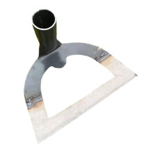 Forged Carbon Steel Hollow Hoe Garden Weeding Tool for Farming and Soil Loosening 25.5x15.5cm