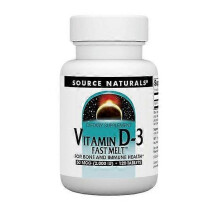 Source Naturals Vitamin D-3,2000 IU ,Black Cherry-Peach 120 Tabs (Pack of 1)