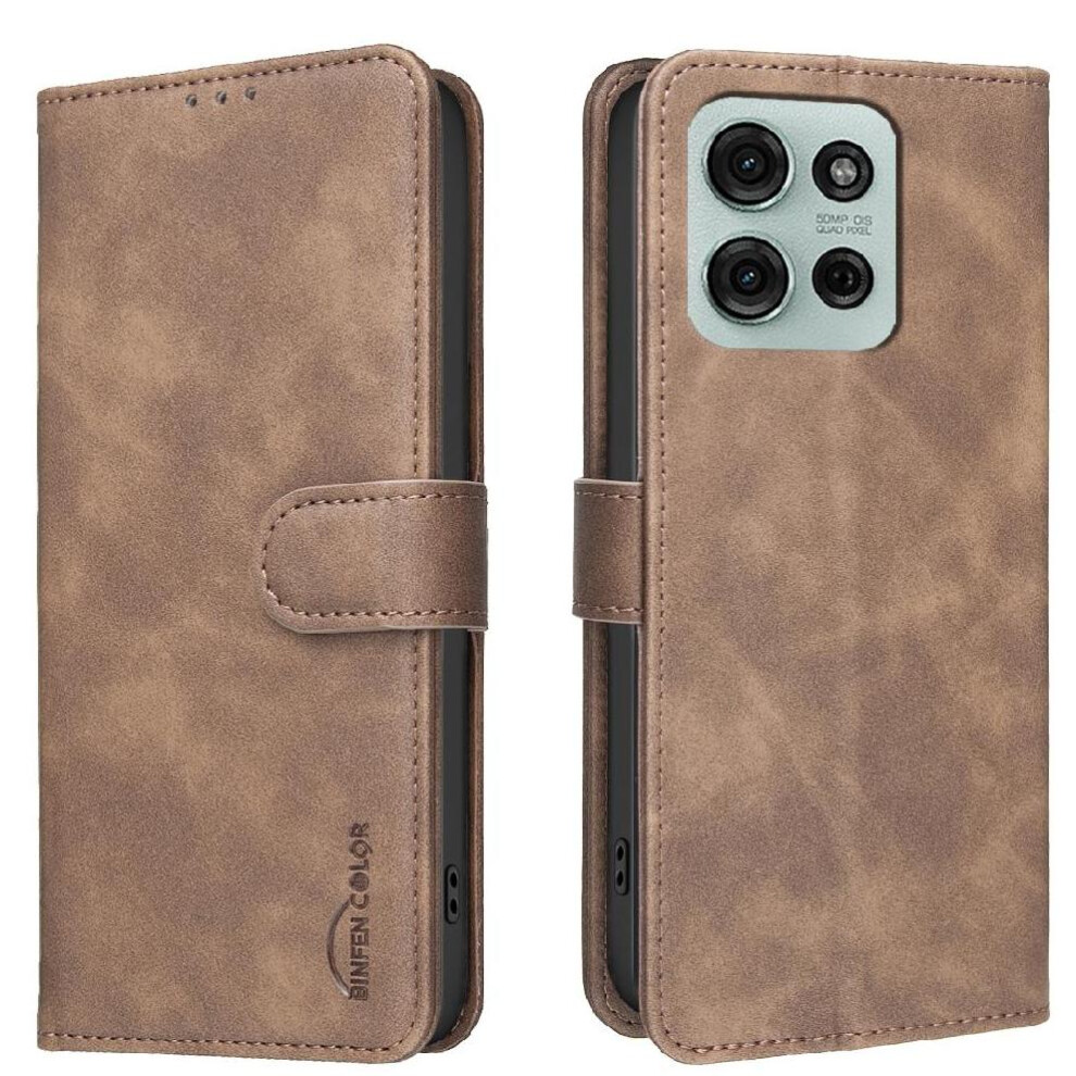 () Phone Case For Motorola Moto G75 All Round Shockproof Drop Protection Convenient Kickstand Rfid Blocking Protection 764563347711