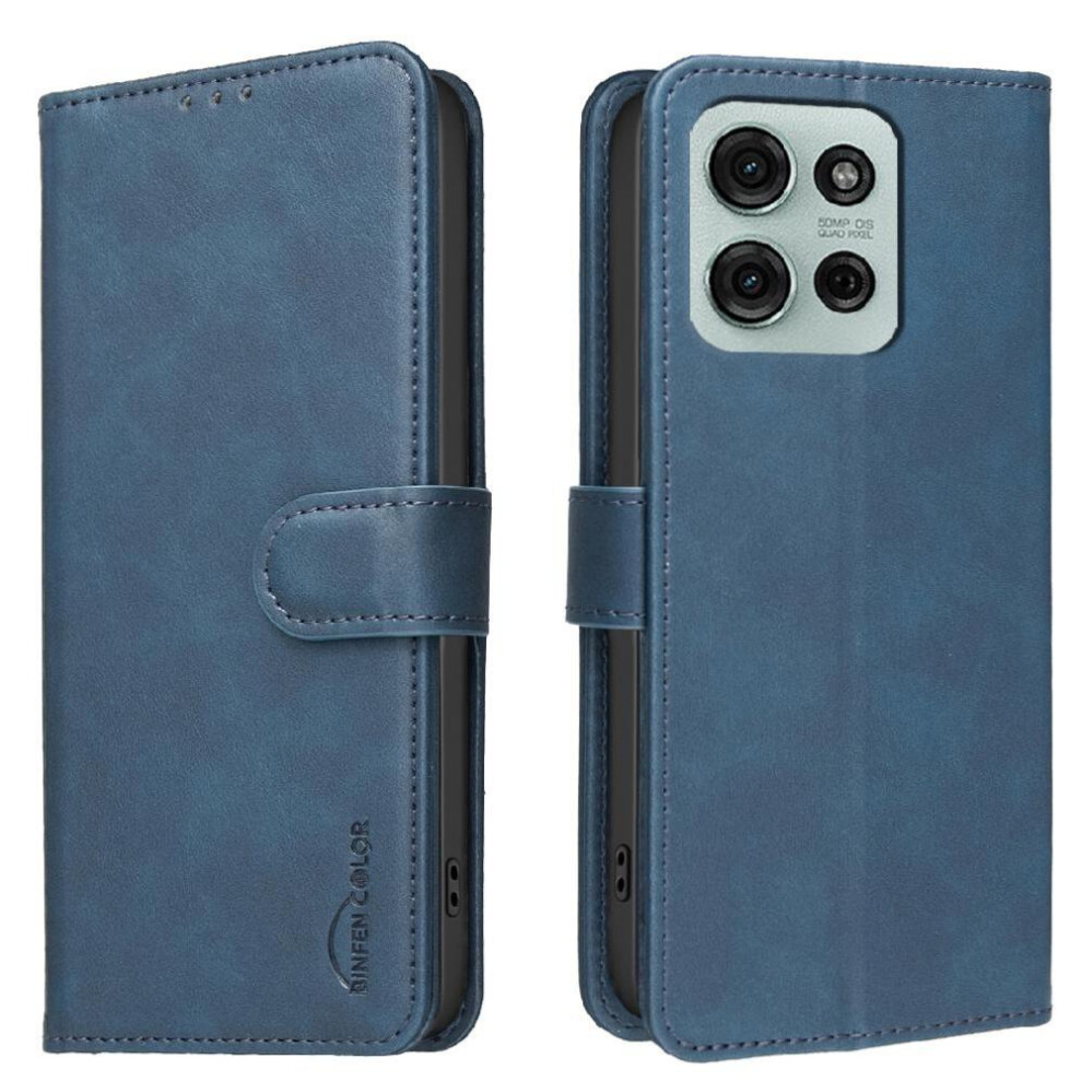 () Phone Case For Motorola Moto G75 All Round Shockproof Drop Protection Convenient Kickstand Rfid Blocking Protection 764563347704