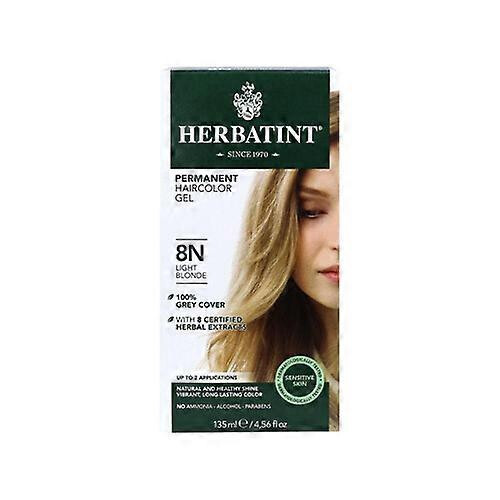 Herbatint  Permanent Light Blonde (8N), 4 Oz (Pack of 6)
