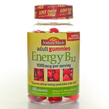 Nature Made Vitamin B12 Adult Gummies, 80 Tabs (Pack of 1)