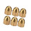 Brass Acorn Nut Kit 100pc M3-M12 Dome Head Set 1