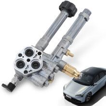 AR42518 Pressure Washer Pump Head Replacement for RMW SRMW Series, Complete Rebuild Assembly 2600PSI Leak