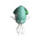 (Green) Electric Automatic Obstacle Avoidance Octopus, Interactive Auto-Dance Octopus  Crawling Octopus Toy with LED Lights & Music 1