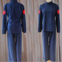 (s, top and pants) Japanese Anime Cosplay Costumes Hatake Kakashi Green Vest Waistcoat Garment Men Women Halloween Party Jacket Top Pants Wig